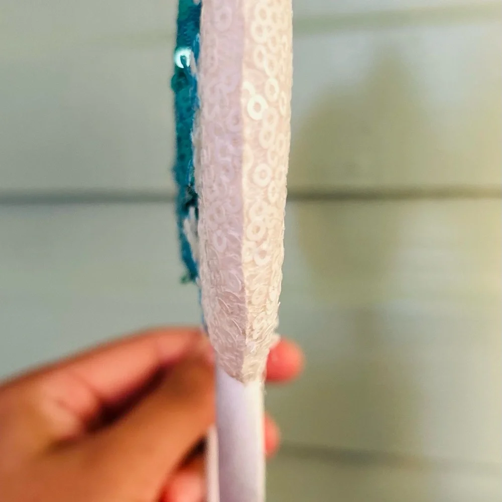 Set of Sequin Mouse Ear Headbands with Bows